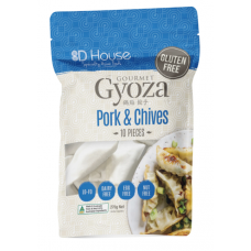 8D House Gourmet Pork and Chives Gyoza/Dumpling 10pk(Buy In-Store ,or Buy On-Line and Collect from our Store - NO DELIVERY SERVICE FOR THIS ITEM)